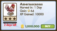 Ameraucanas Rooster Market Info (March 2012)