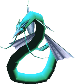 Model of Leviathan in Final Fantasy VII.
