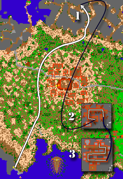 New frontier mapka
