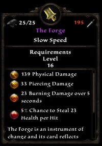 The forge