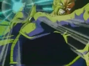 Rey Vegeta atacando