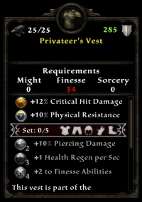 Privateer's vest