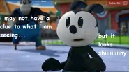 Oswald Sees Something