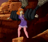 Daphne grabbed by the Wakumi