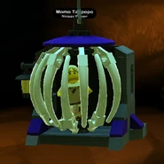 Momo Tanpopo caged