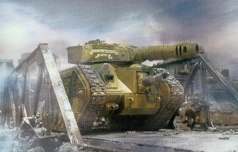 true scale leman russ battle tank