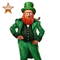 Huge item leprechaun bronze 01