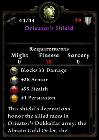 Orieator's shield