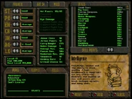 Stats end fallout