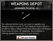 Weapons Depot Level 15