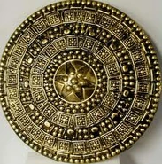 Gold rome shield