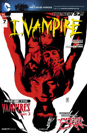 Cubierta para el I, Vampire # 7