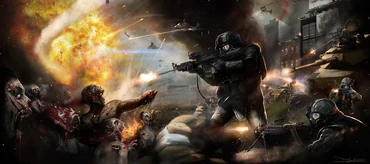 Military vs Zombies