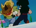 Salt fights gohan