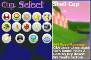 Cup select