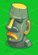 Sad Stone Head