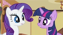 Rarity hear Twilight S2E23