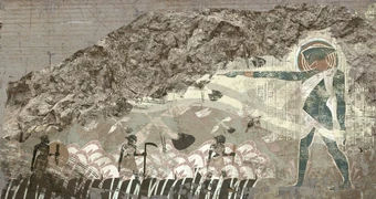Athame mural texture
