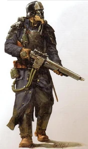 GI korps de la muerte soldado