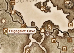 Felgageldt Cave Map