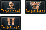 Body-part specific attack style