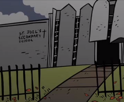 St. joel's entrance