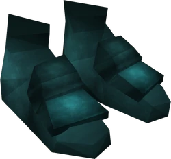 Rune boots detail