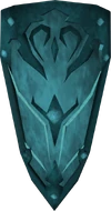 Rune kiteshield detail