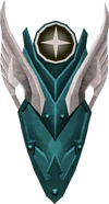 Saradomin kiteshield detail