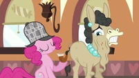 Mulia's cheek after being stretched S2E24