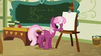 Cheerilee beginning the lesson S1E12