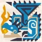MH3G-Azure Rathalos Icon.png