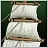 Mizzen royal gallant sail