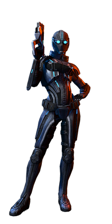 Human Female Sentinel MP