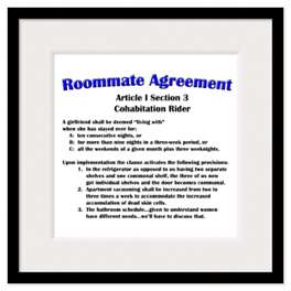 Roommate Agreement Form