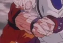 Goku punchs cooler