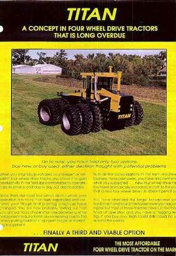 Titan 4WD ad