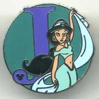 Jasmine Alphabet Pin