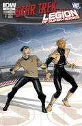Star Trek - Legion of Super-Heroes issue 5 cover RI
