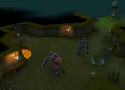 Inside entrana dungeon