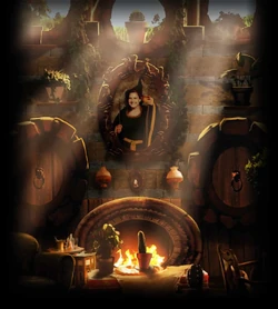 Salle commune de Poufsouffle Pottermore