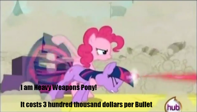 Heavy Weapons Pinkie Pie