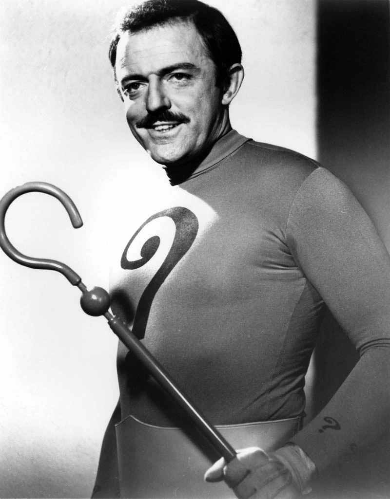 John Astin As The Riddler Astin Briefly Took Over The Role Of The Riddler In Tv S Batman After Frank Gorshin Havi Batman Tv Show Batman Tv Series Batman Cast