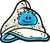 Blue Puffle Hat