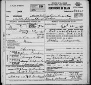 Parker-Kenneth 1918 death