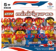 Wonga ad lego