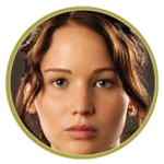 Tribute Button Katniss