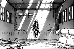 Enma waits alone