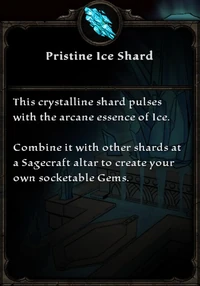 Pristine Ice Shard