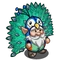 Peacock Gnome-icon